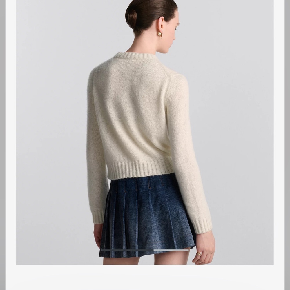 Dior Pink and Black Crew Neck Sweater - Picture 3 of 4